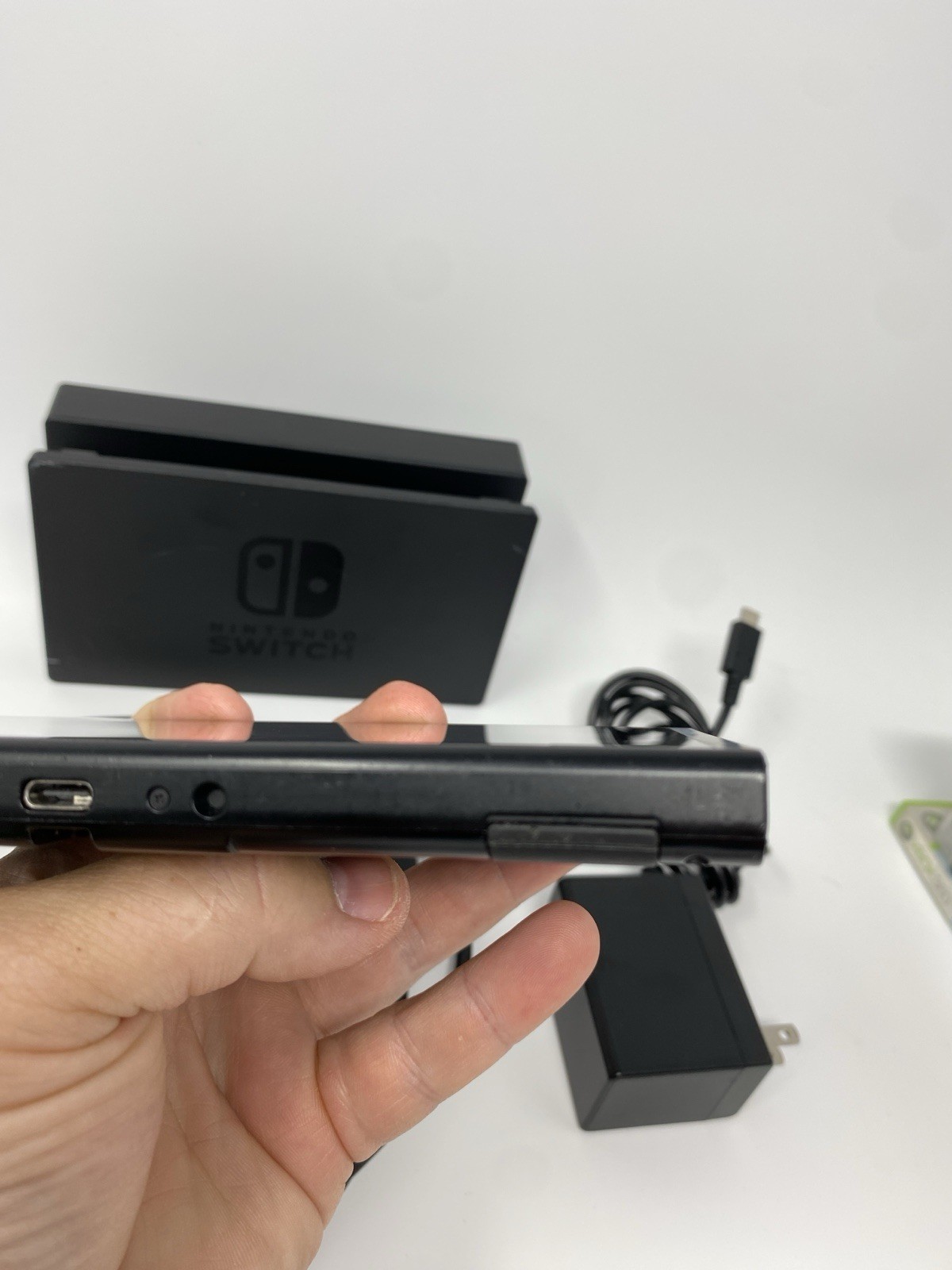 Nintendo Switch Dock and Console, No Joy Cons Tested Authentic Power And HDMI