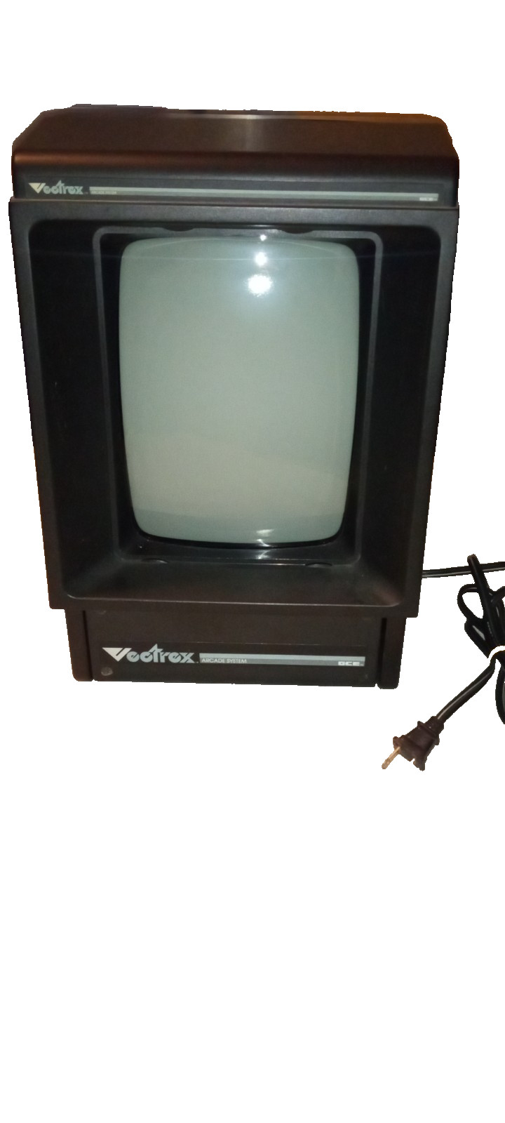GCE Vectrex Arcade System Console 1982 with Official Carry Case