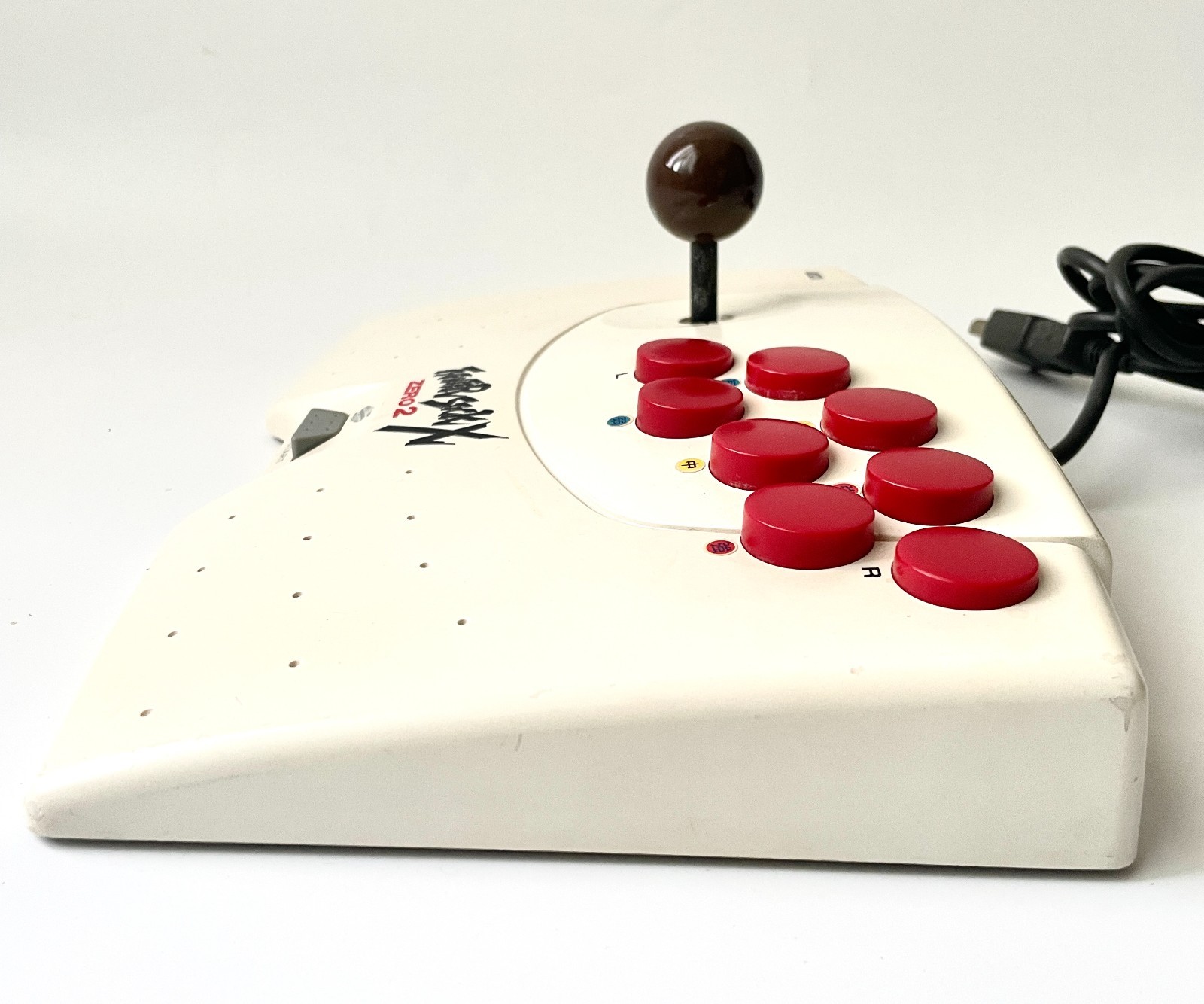 Fighter Stick X Zero 2 Sega Saturn ASCII Arcade Controller Capcom ASC-0602ZERO