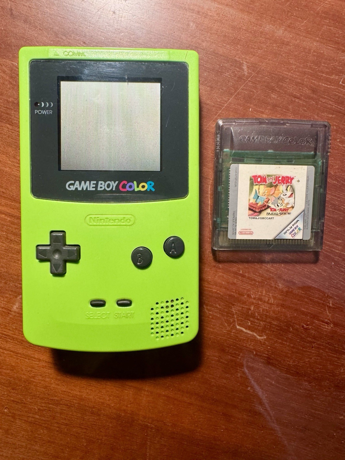 Nintendo Game Boy Color Kiwi Handheld System (CGB-S-LMA)