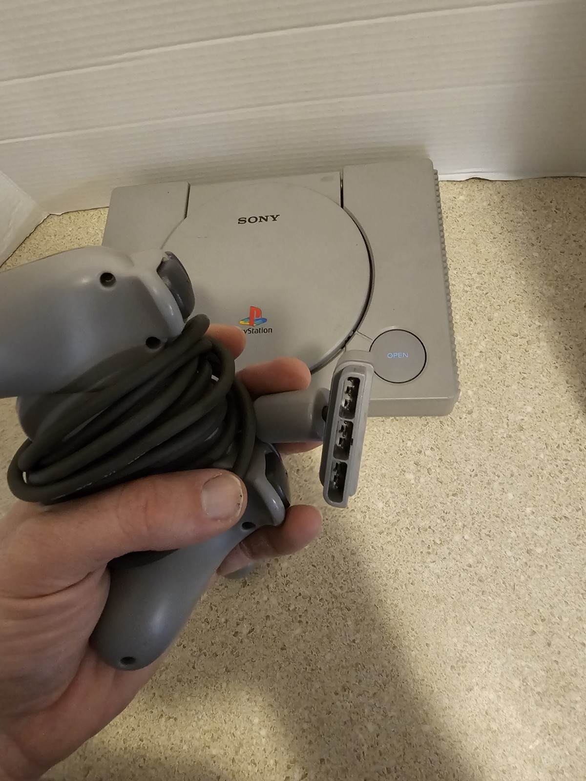 Sony Playstation Model # SCPH-5501 W/ 2 Contrillers