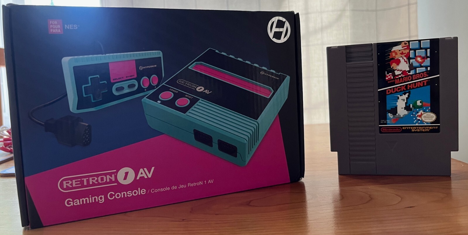 Hyperkin RetroN 1 AV Gaming Console for NES, includes SMB + DuckHunt cartridge