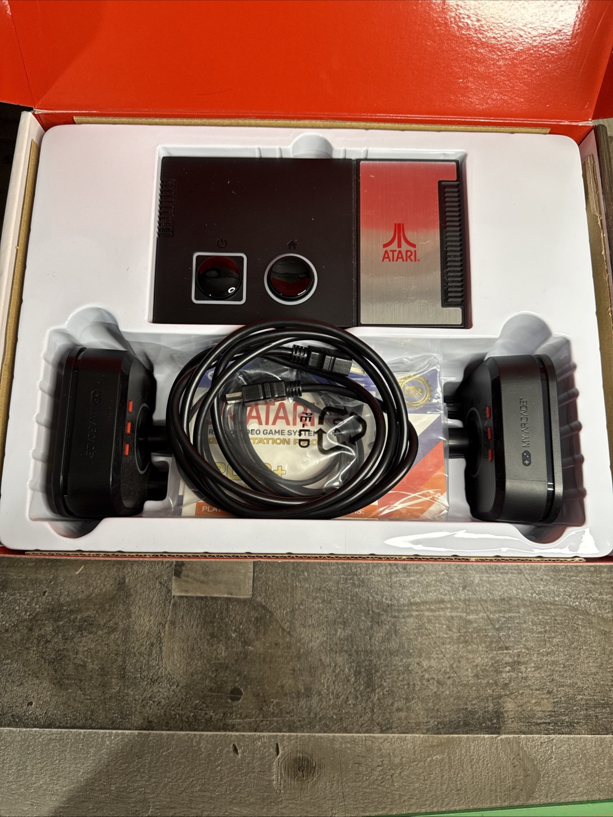 Atari Retro Video Game System with 200+ Games, Wireless Joysticks NIB