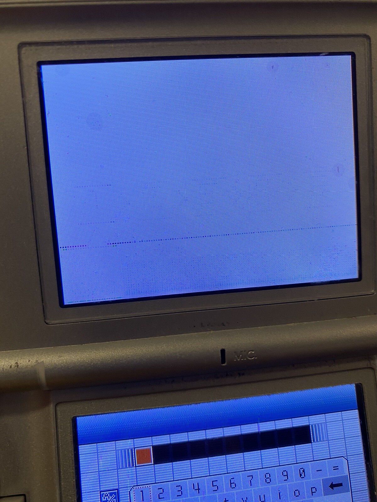 Nintendo DS Lite Launch Edition Silver System “For Parts Or Repair Sold As Is”