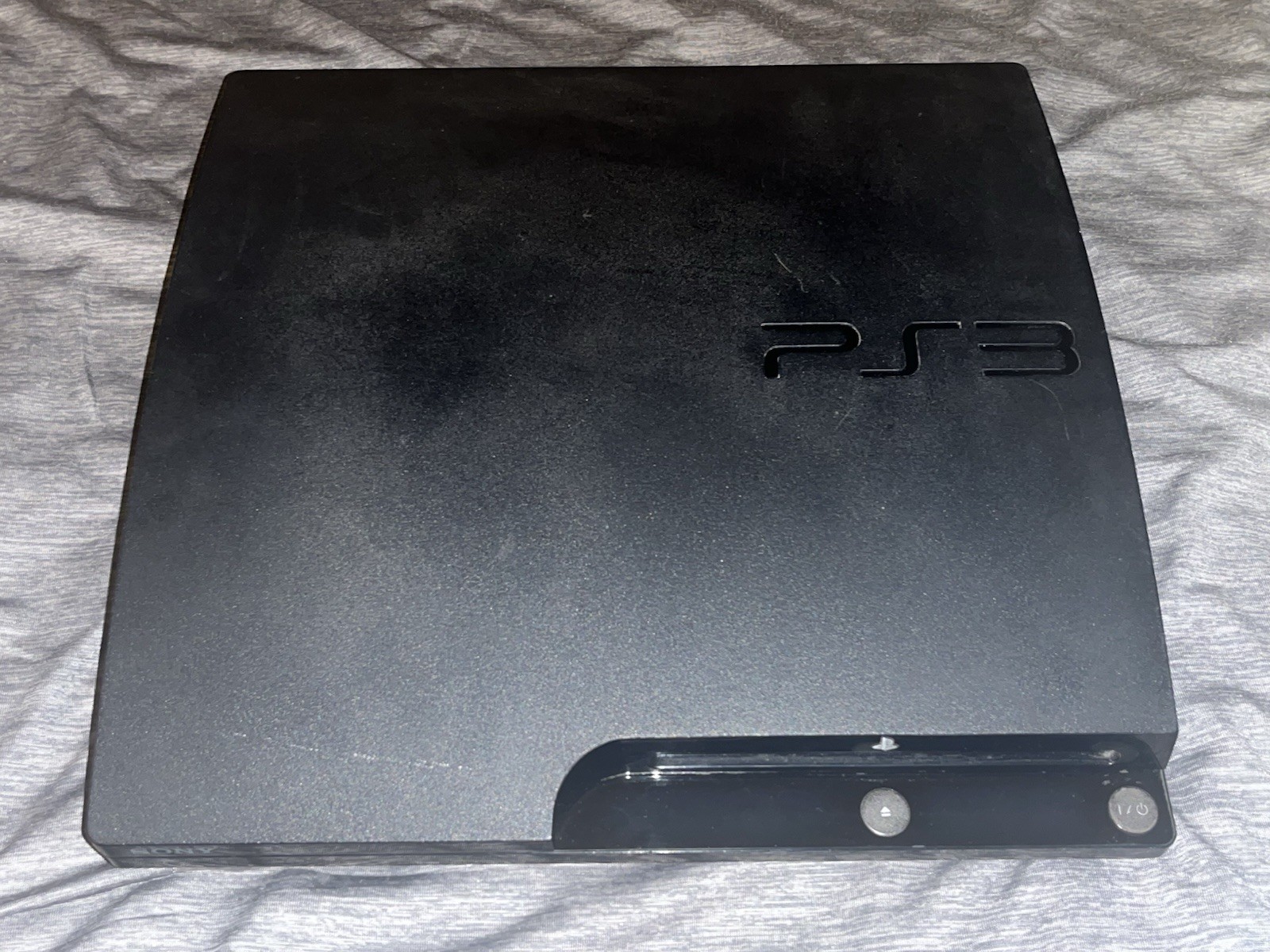 Sony PlayStation 3 Slim 250GB Console Charcoal Black CECH-2001B Power Cord HDMI