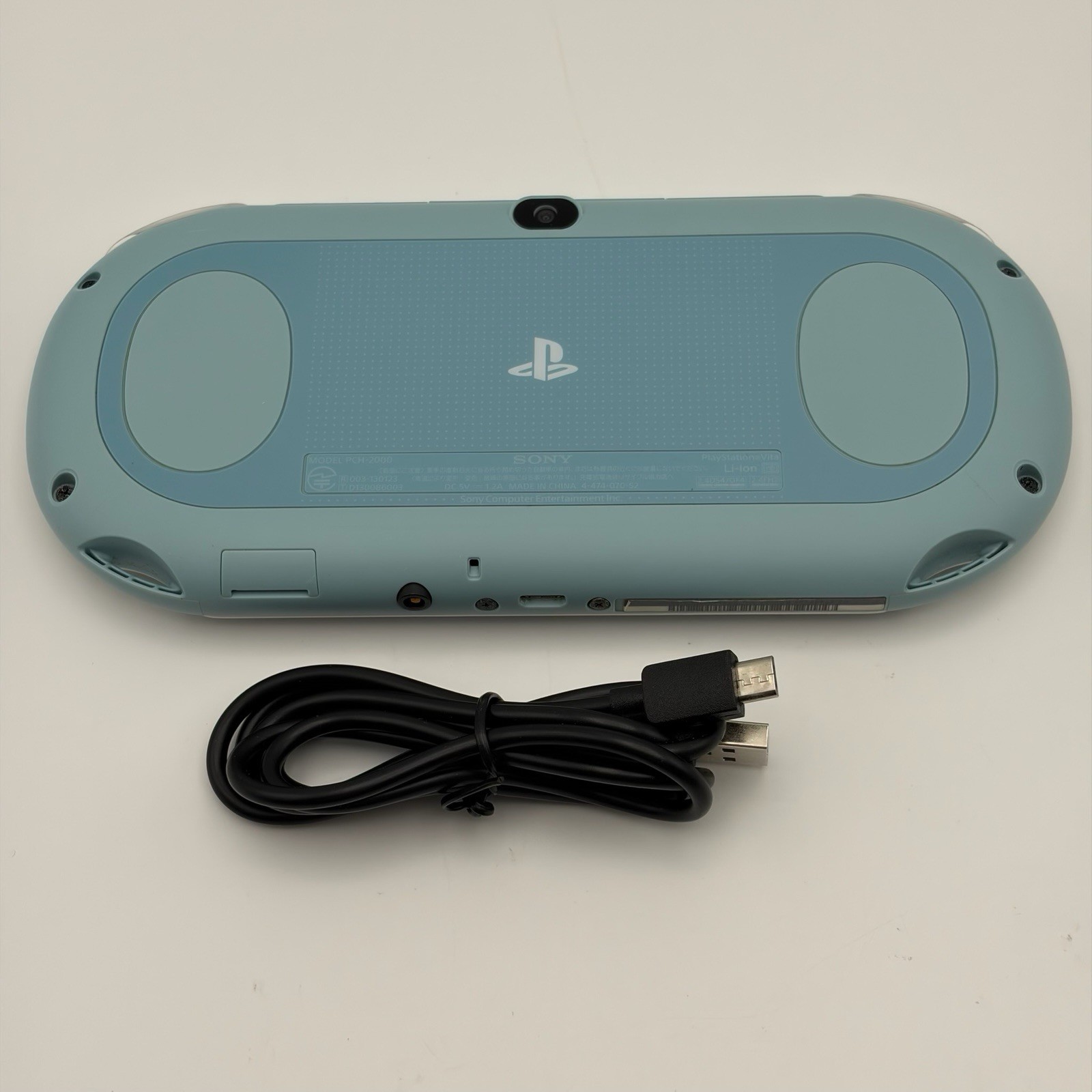 SONY PS Vita PCH-2000 Console Blue Very Good Fast Shipping No joystick drift.