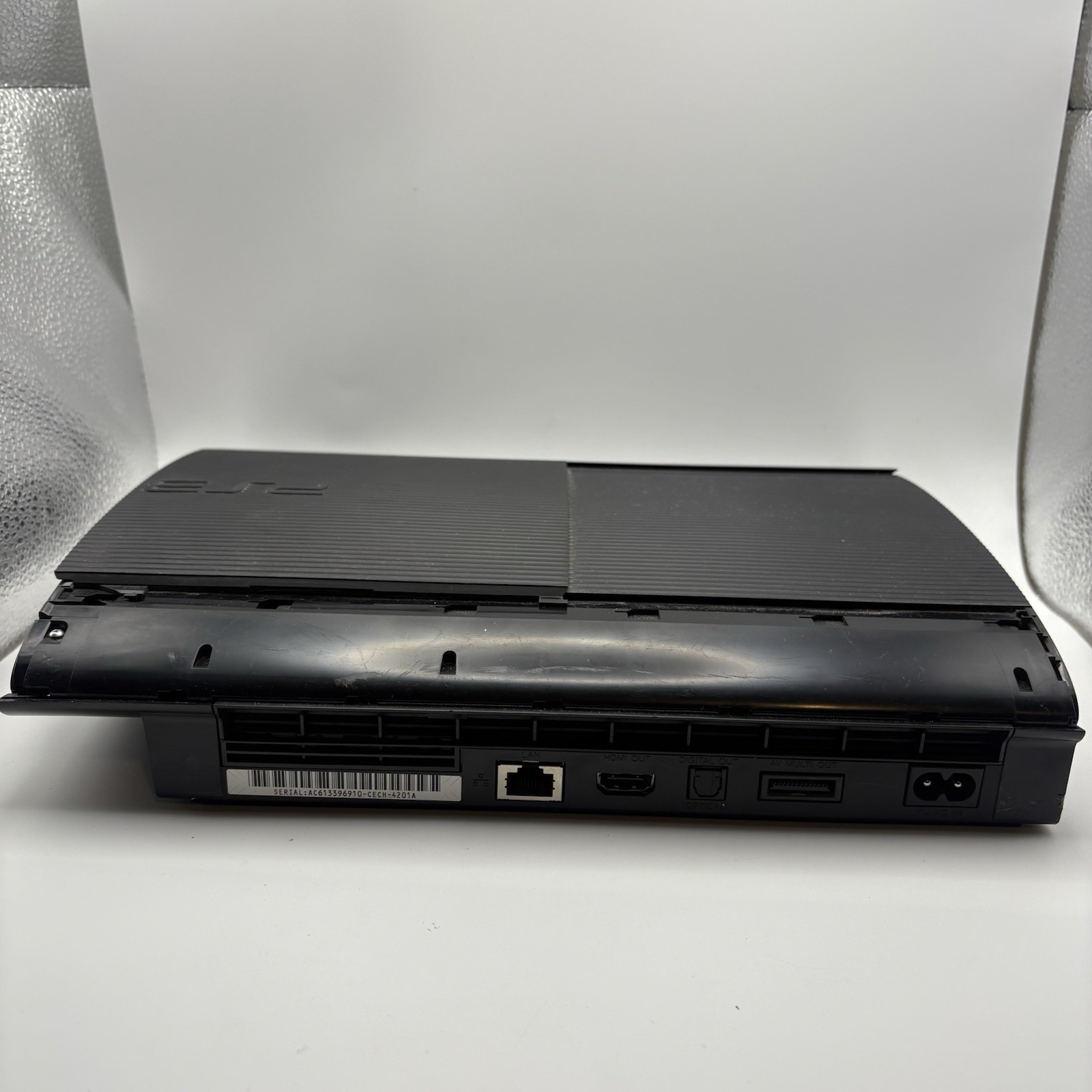 Sony PlayStation 3 Slim Console Black CECH4301A Console Only TESTED WORKS Read
