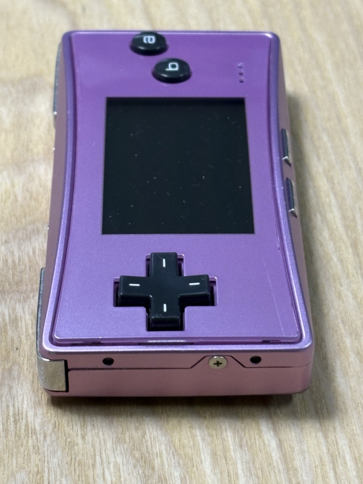 Nintendo Game Boy Micro Purple Console Charger Tested Working Japanese