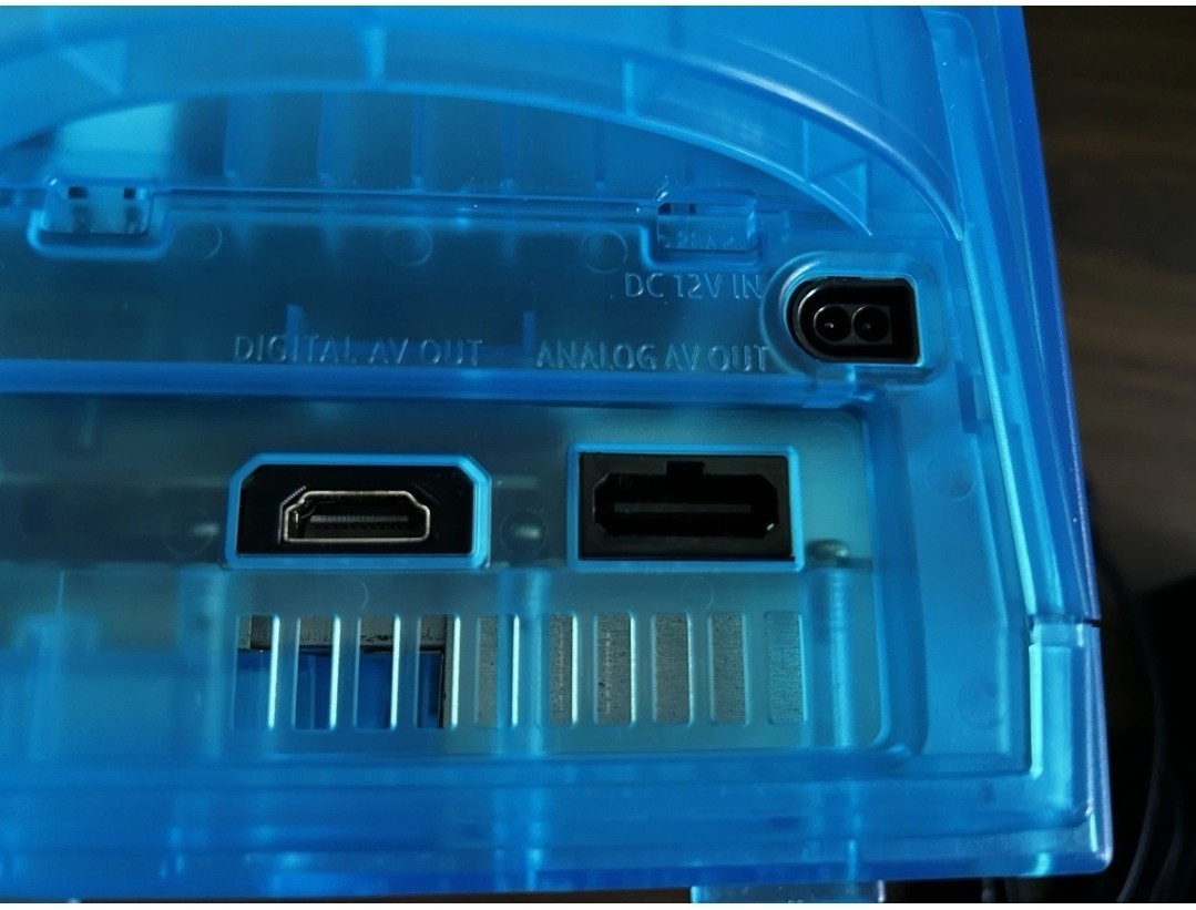 Nintendo GameCube Console ICE BLUE – HDMI Mod Pluto Llx 1-4 controller