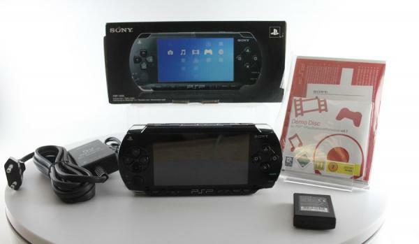 Sony PSP-1000 PlayStation Portable System – Black (PSP-1001K)