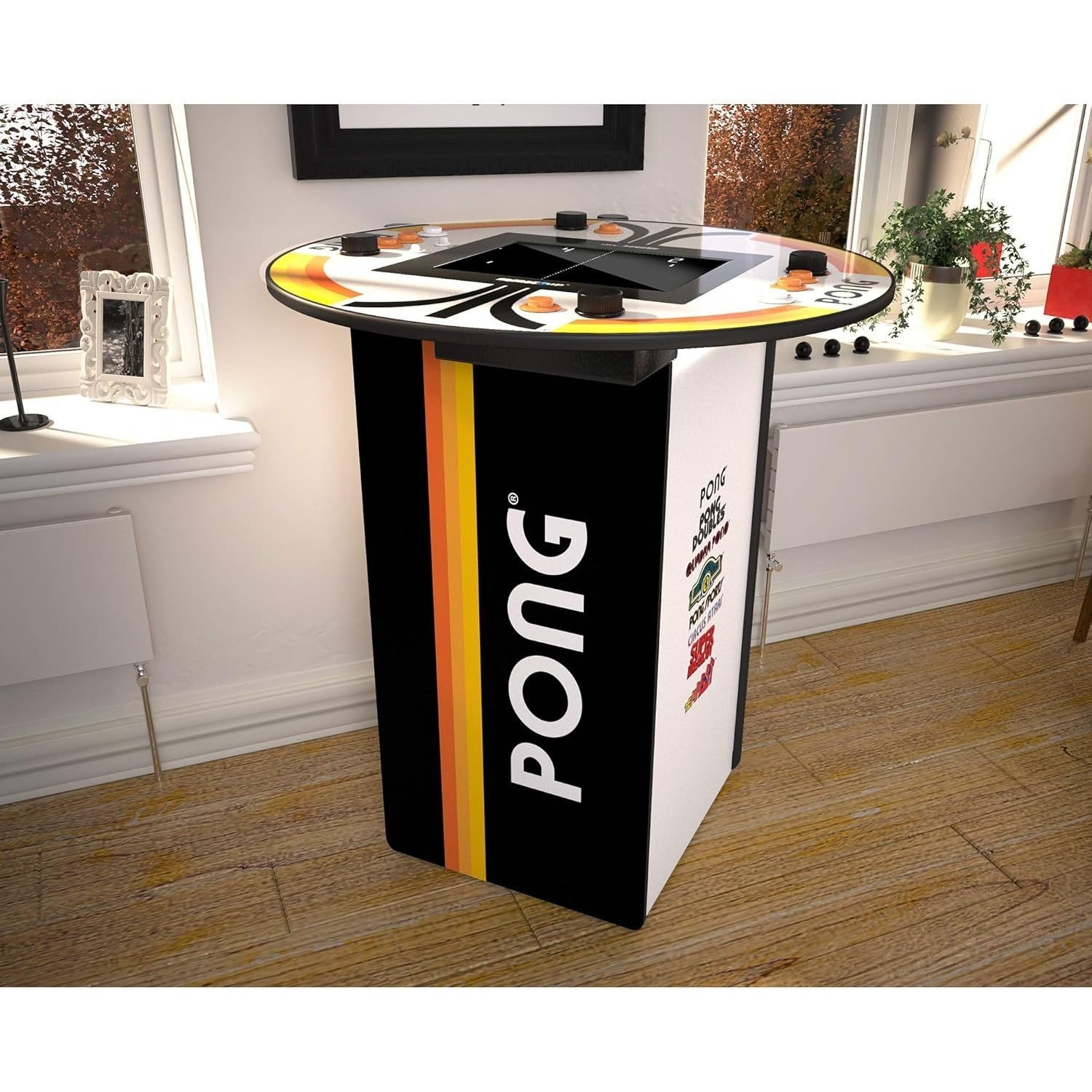 ARCADE1UP PONG 4-PLAYER PUB TABLE RETRO ARCADE MACHINE 8-IN-1 GAMES – NEW