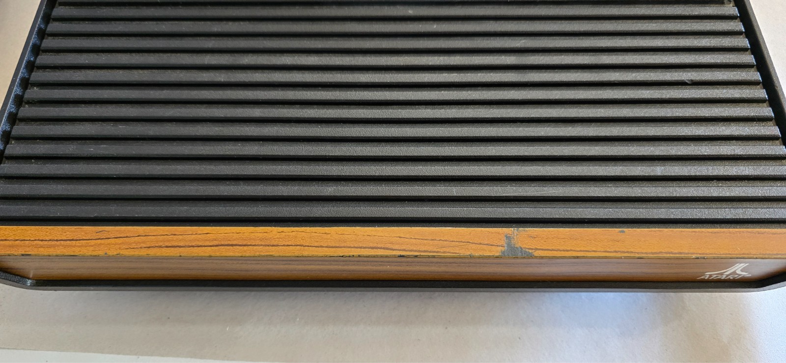 Atari 2600 Woody 4 switch Tested Working CX2600-A w/AC Adapter, RF Adapter,games