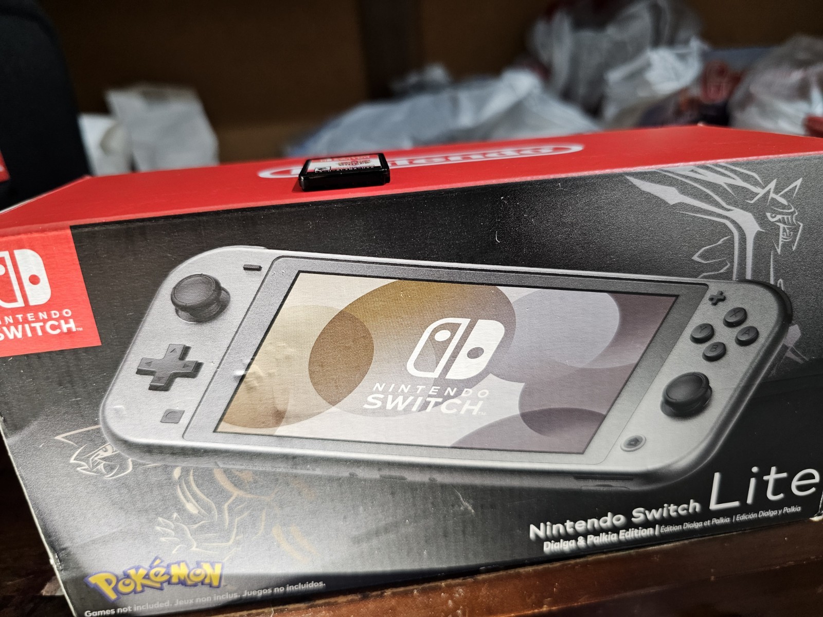 Nintendo Switch Lite: Dialga & Palkia Edition 32GB