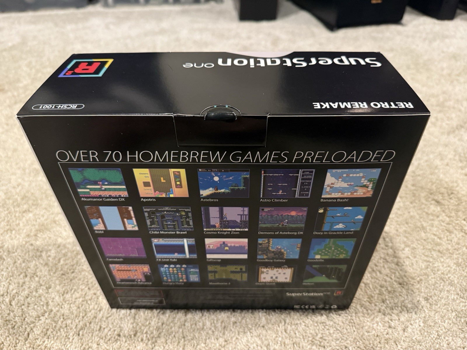 Retro Remake SuperStation One With Dock MiSTer FPGA Gray Brand New