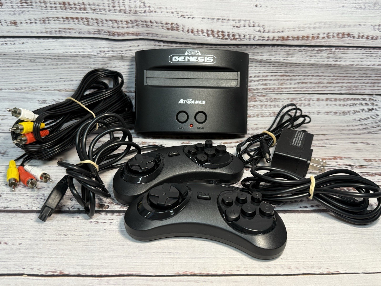 AtGames Sega Genesis Classic Mini Game Console w/80 Built-In Games 2 Controls