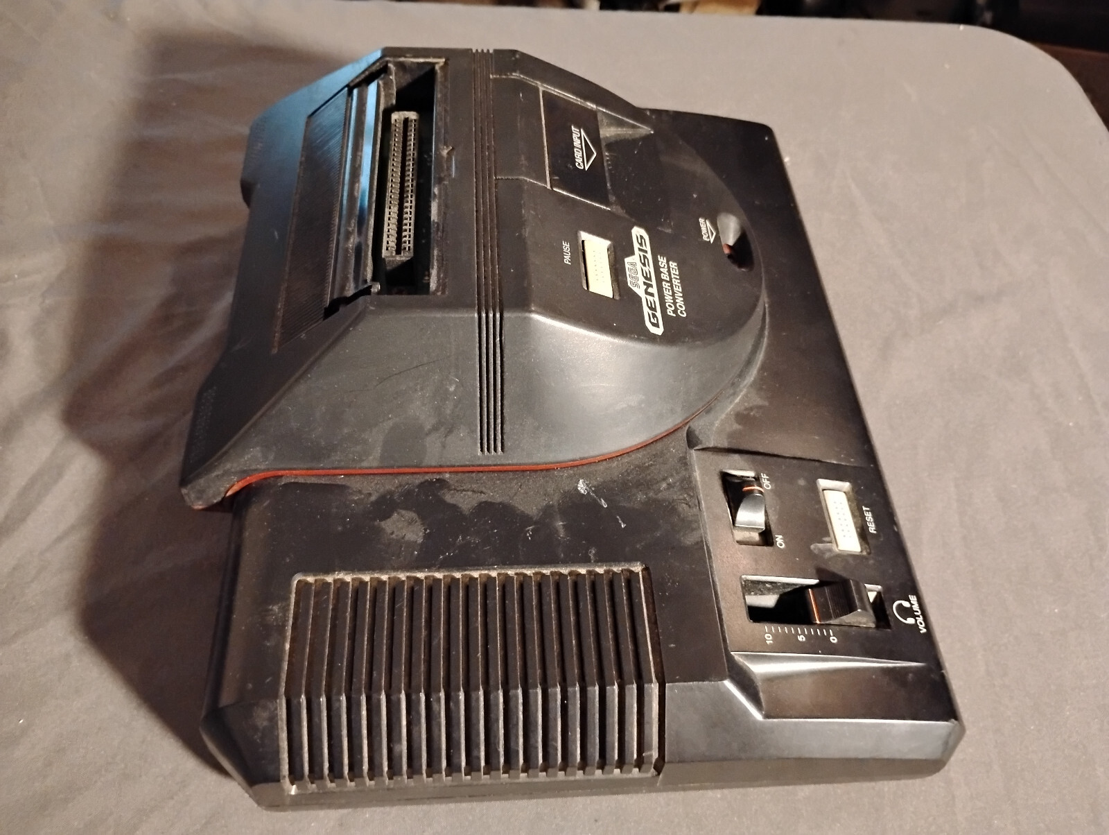 Sega Genesis Model 1 (1601) Bundle Power Base Converter (1620) AC RF Controller+