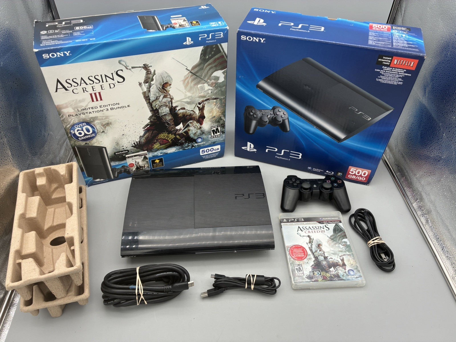 Sony Playstation 3 Super Slim Assassin’s Creed III Bundle 500GB Charcoal Tested