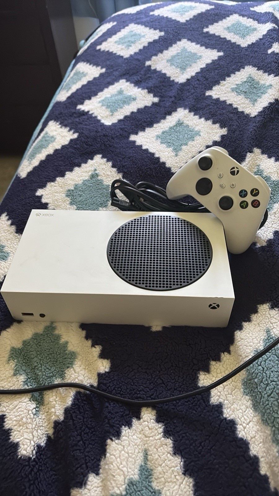 Microsoft Xbox Series S Console White Black HDMI USB-A Wi-Fi with Controller