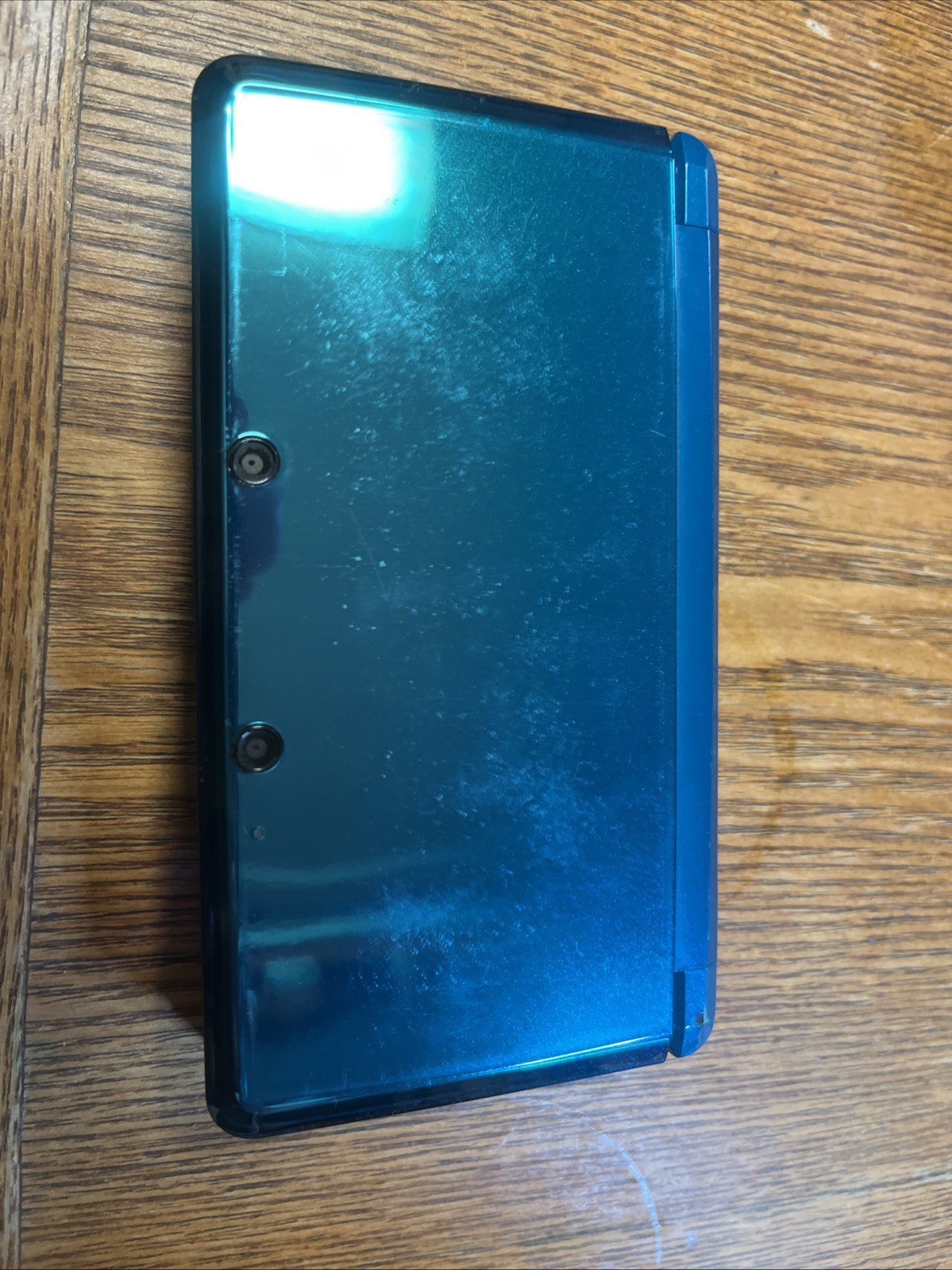 Original Nintendo 3DS Handheld System Aqua Blua (Great Used Condition) Japanese
