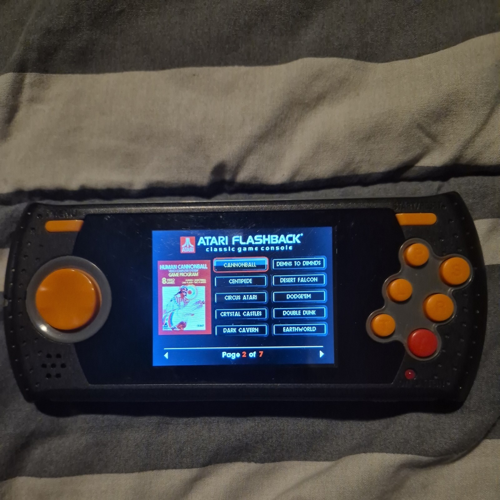 Atari Flashback Portable Handheld Game Needs New Battery