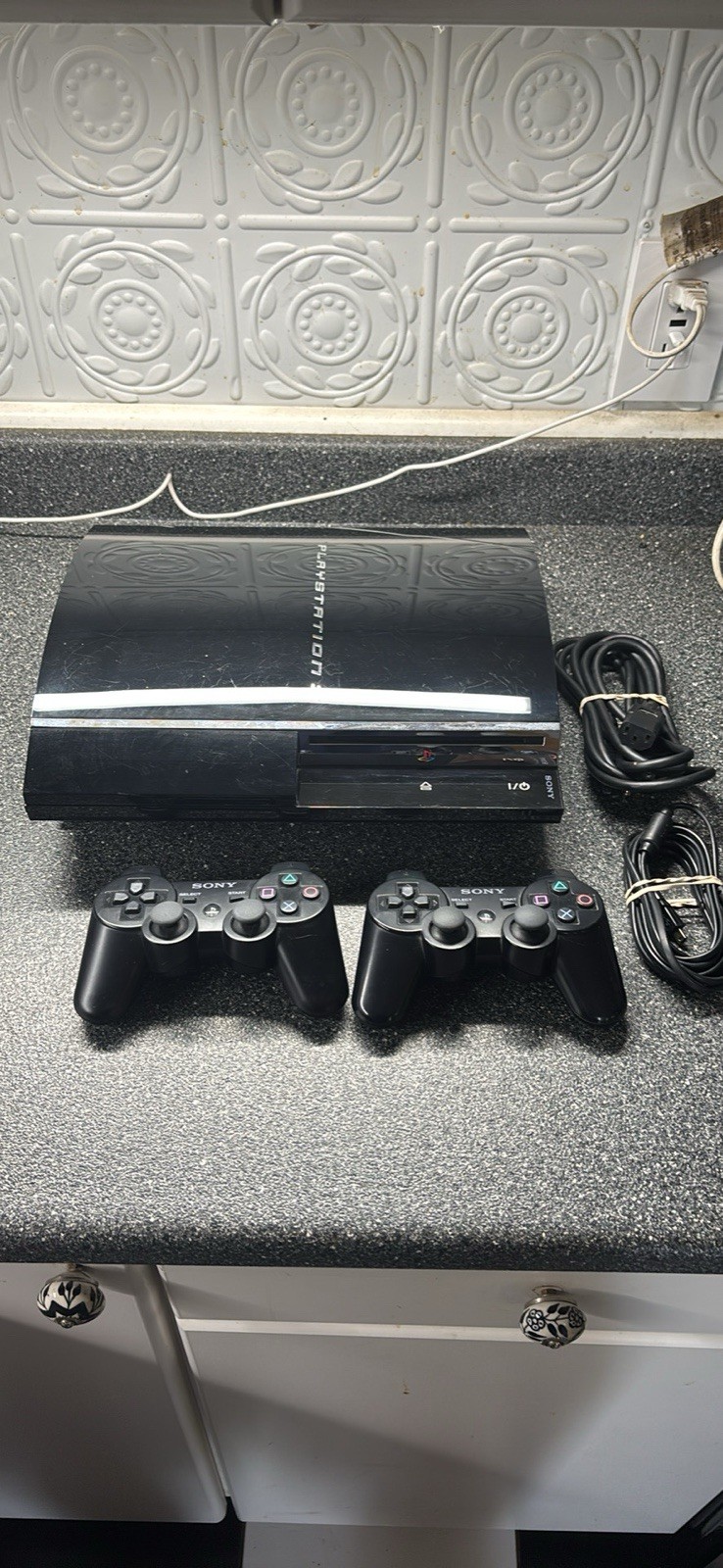 PlayStation 3 Fat Console PS3 Backwards Compatible + TESTED + CECHE01 80GB