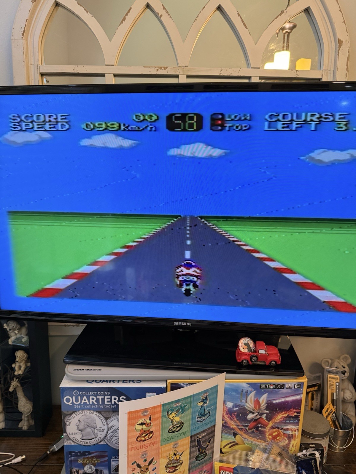 CustomGreenLED “Model 1”SegaMasterSystemBundle-Tested Working-4 CIB Games