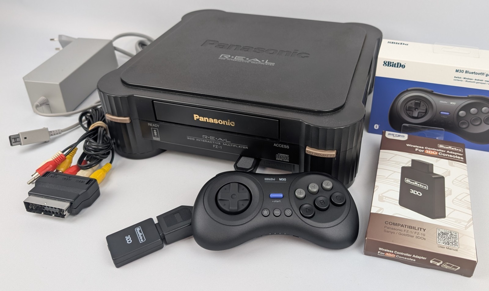 3DO Panasonic FZ-1 Mode Select Switch 240p / 480i Region Free Disc Drive / ODE