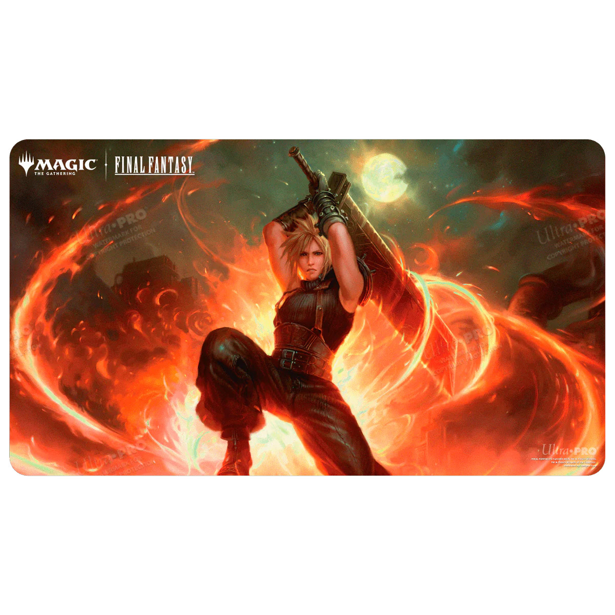 Magic the Gathering x Final Fantasy Ultra Pro Playmat Official Cloud Desk Mat
