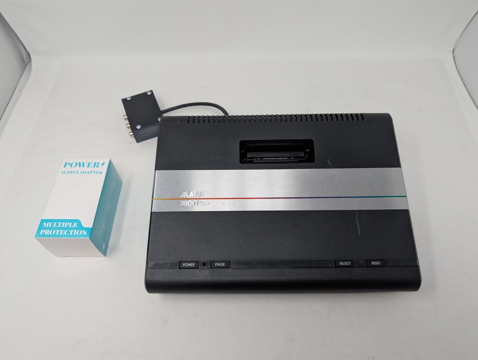 Atari 7800 Console w/ UAV Video Upgrade S-Video/Composite Output & Power Mod