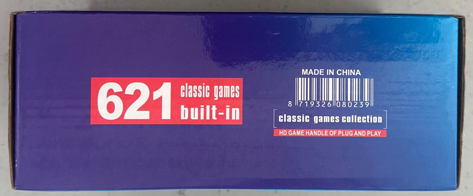 Mini Game Entertainment System Anniversary Edition 621 Classic Games Dual Handle