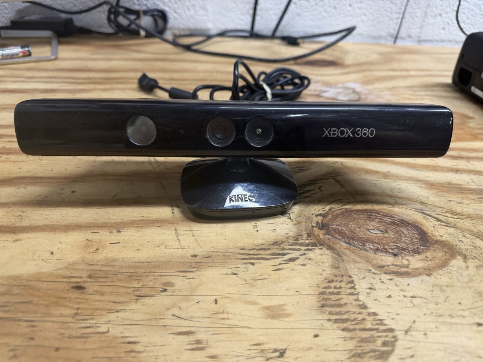Xbox 360S Glossy Black Console Model 1439 Tested and Working No Hard Drive READ