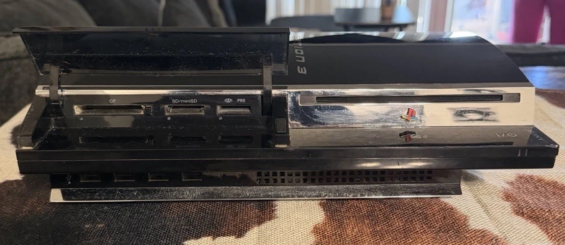 Sony PlayStation 3 PS3 CECHP01 backwards compatible YLOD yellow light for parts