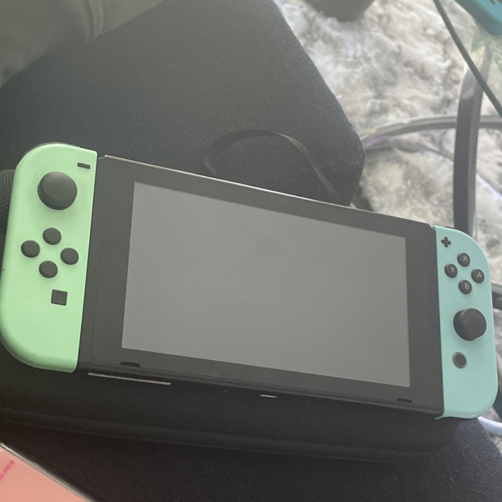 Nintendo Switch HAC-001 Console animal crossinJoy-Con Bluetooth Wi-Fi Capability