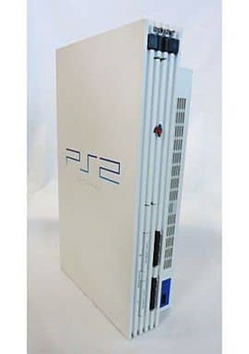 Sony PlayStation2 PS2 SCPH 55000 GT Racing Pack White Console only Junk Japan