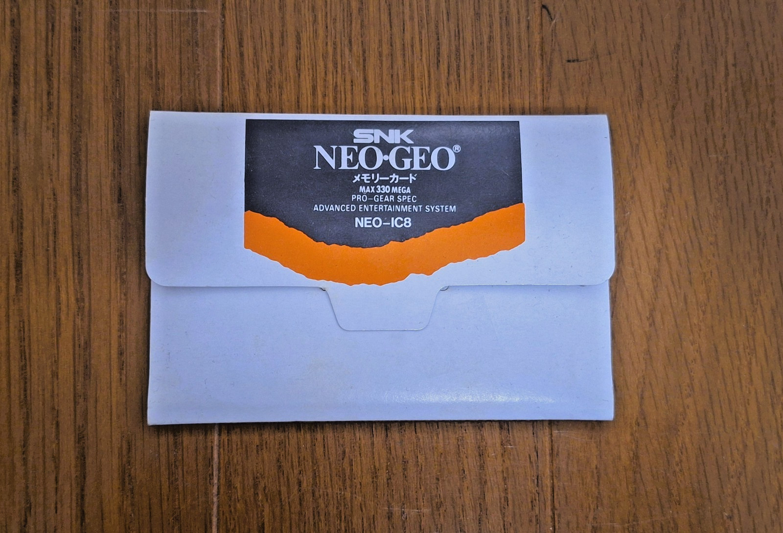 SNK Neo Geo AES NEO-IC8 Memory Card Japan Authentic *MINT CONDITION*