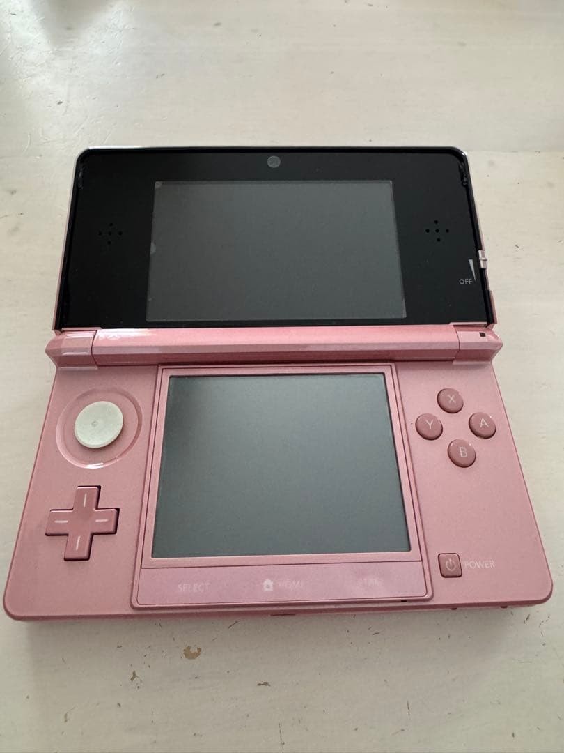 3DS/2DS/DS Nintendo 3Ds Main Unit Misty Pink Operation Confirmed Cassette Japan