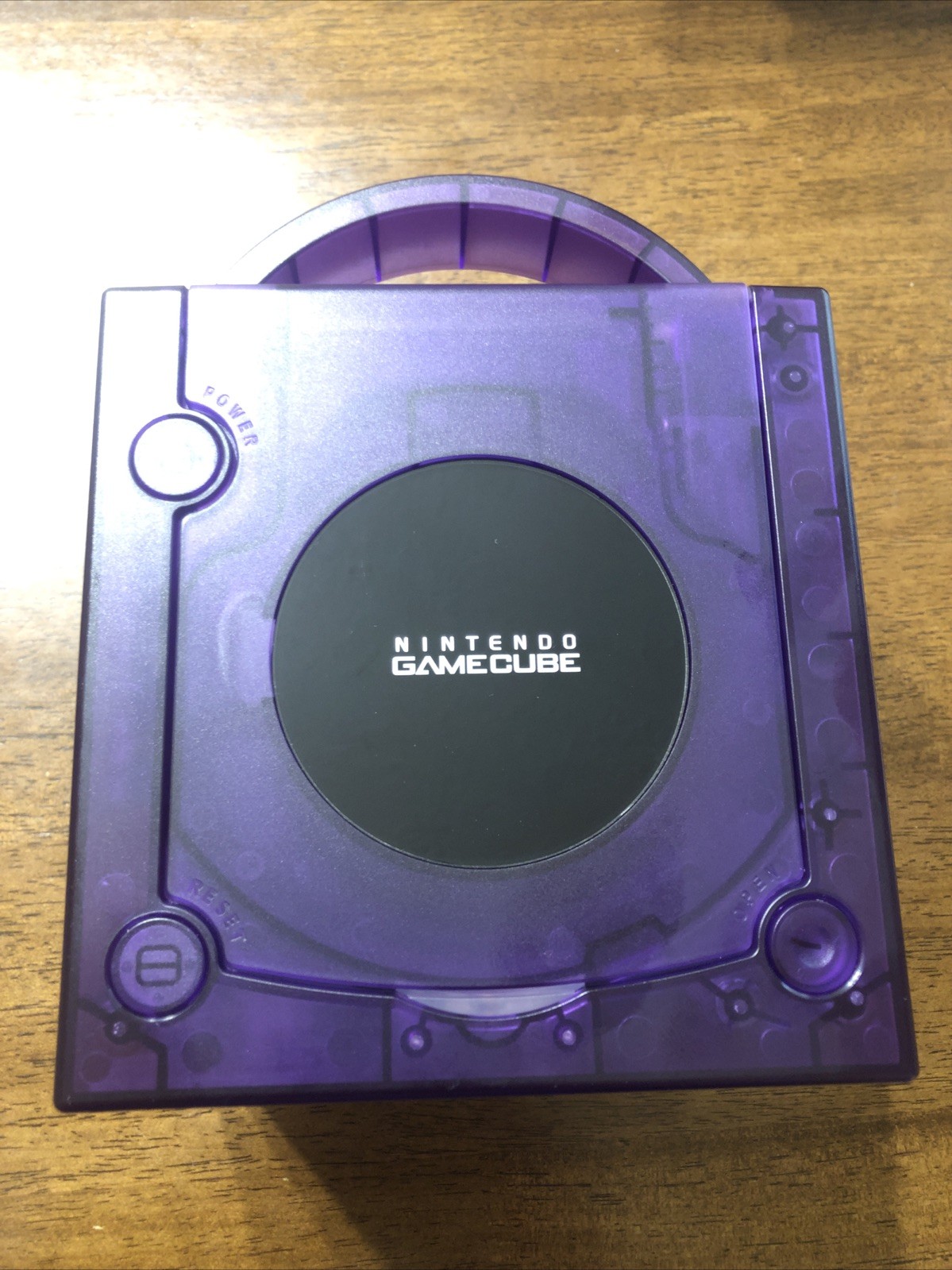 Nintendo Gamecube dol-101 Clear Purple