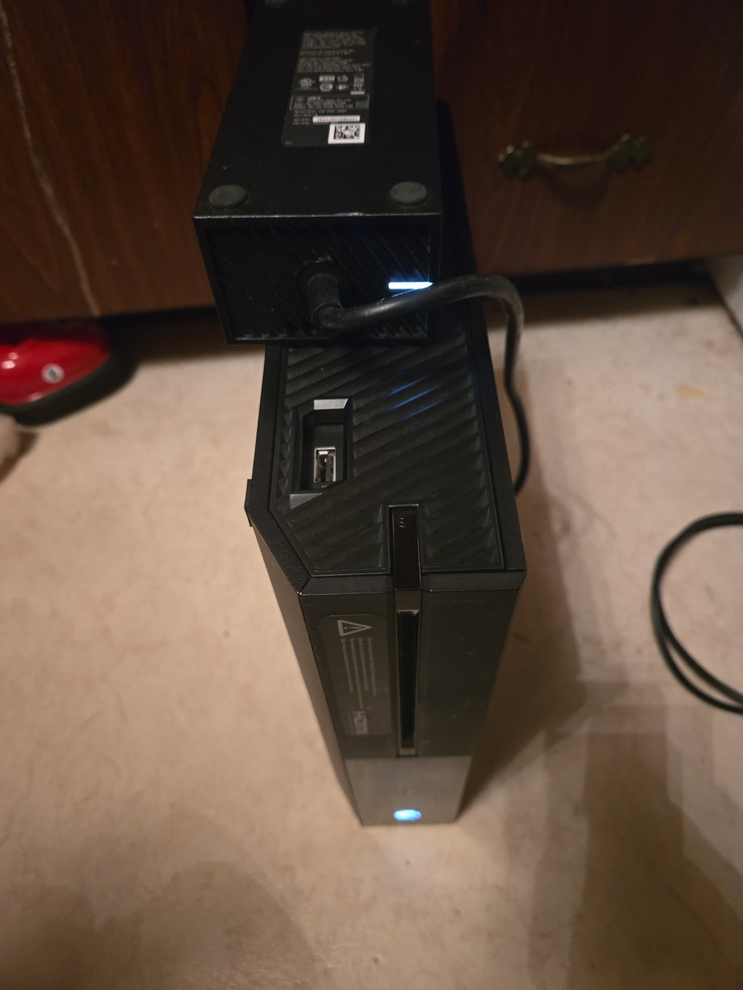 Microsoft Xbox One 500GB Black Console with Power Cord and HDMI *UNTESTED*