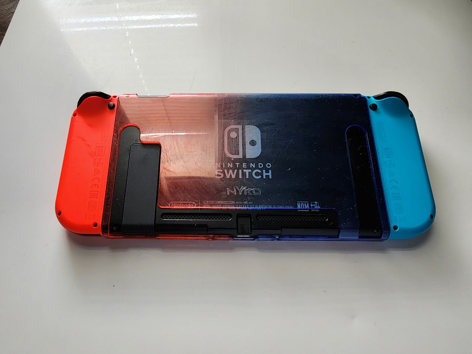 Nintendo switch neon red and blue joy-cons