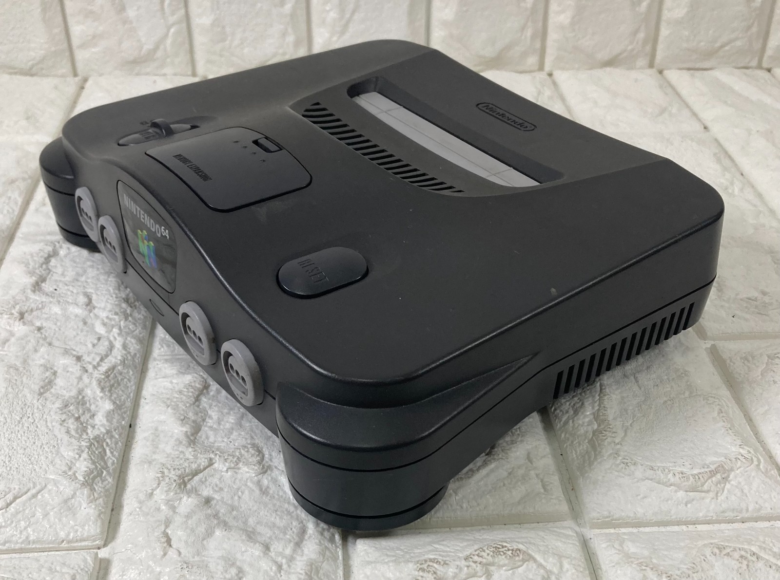 Nintendo 64 N64 Console Black 2 Controllers Expansion Pack 10 Games USA/JPN #017
