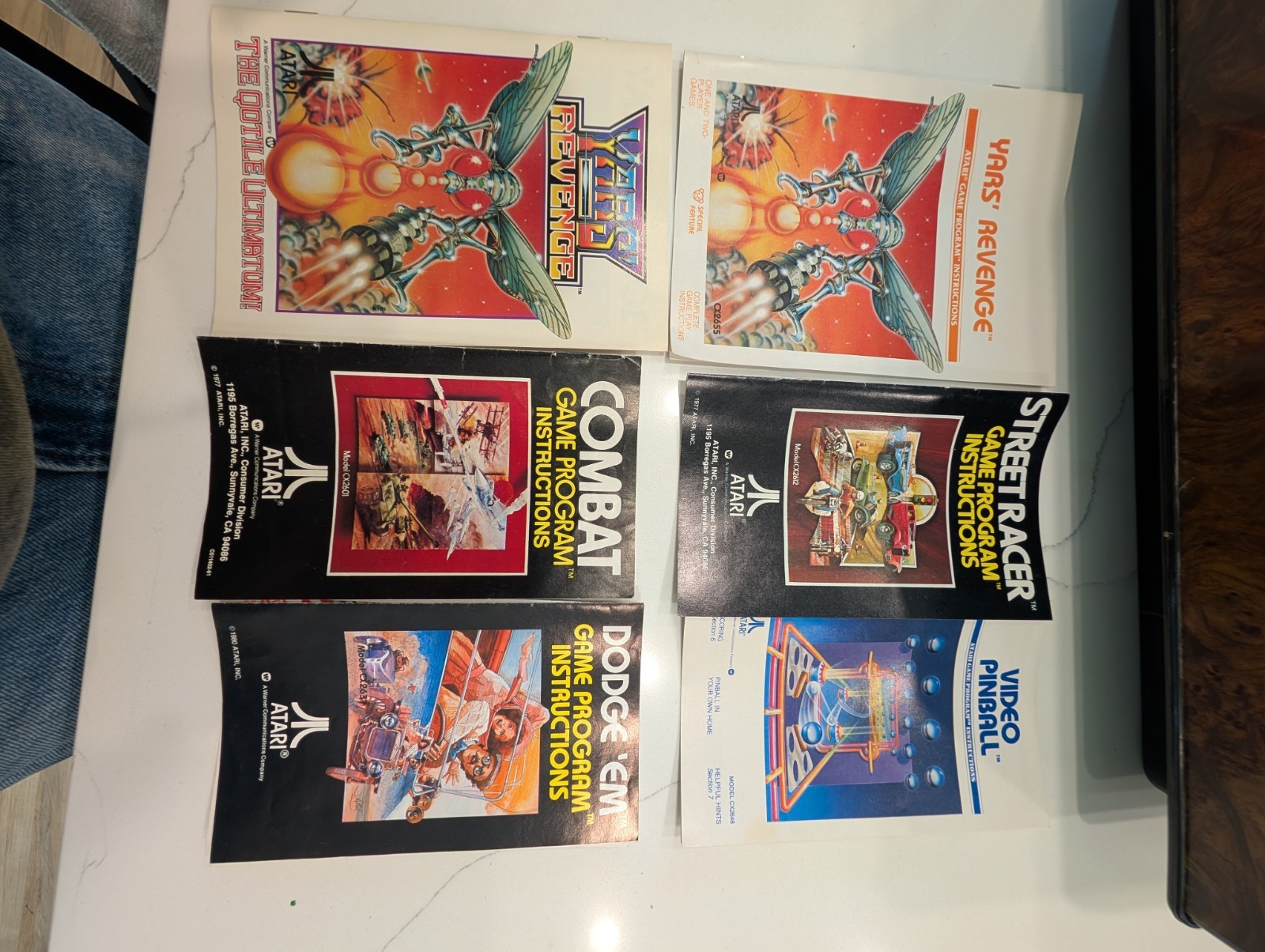 Complete Atari Console In Hard Case With Games And Controllers