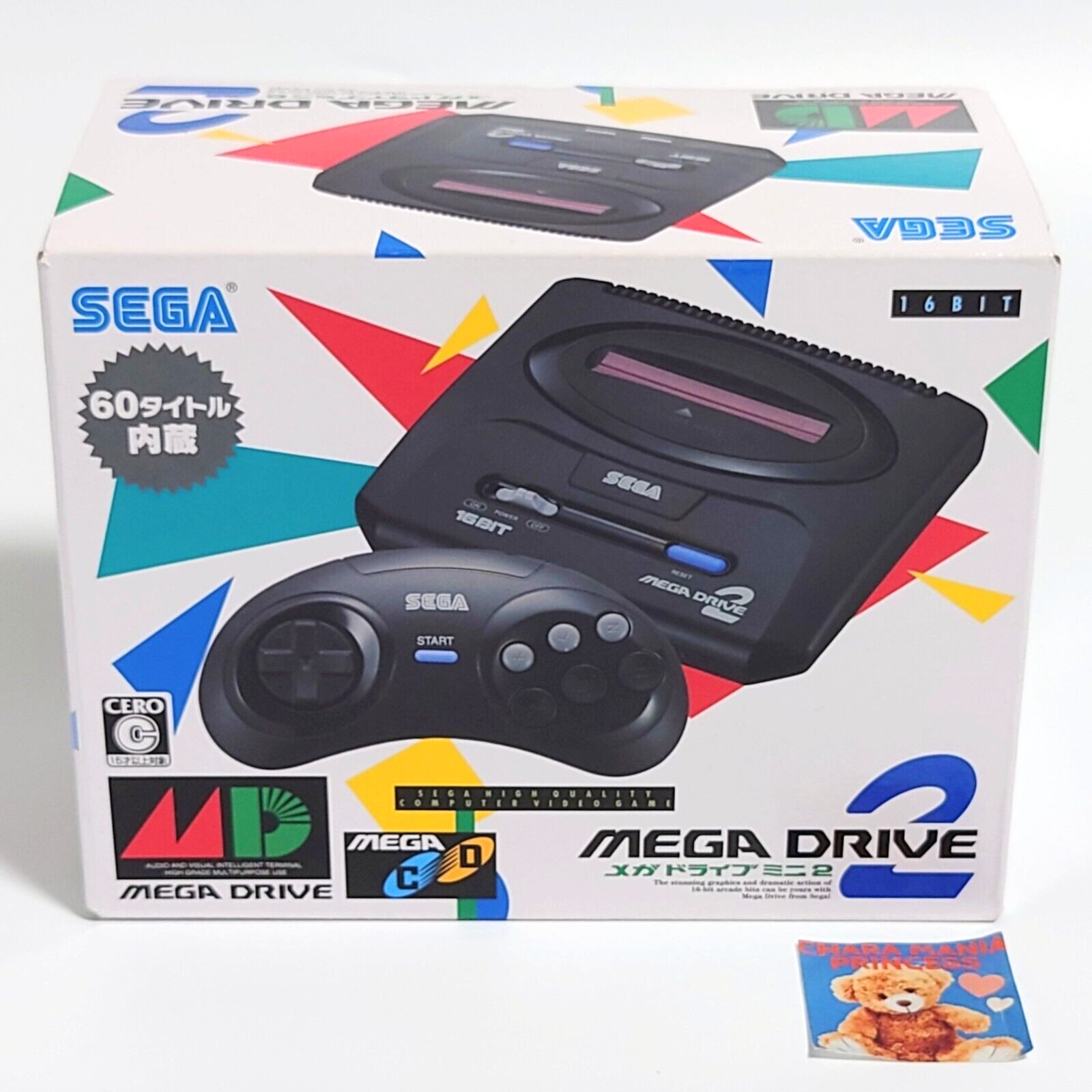Sega Mega Drive Mini 2 SEGA Genesis Mini 2 Console w/Box Very Good Japan Import