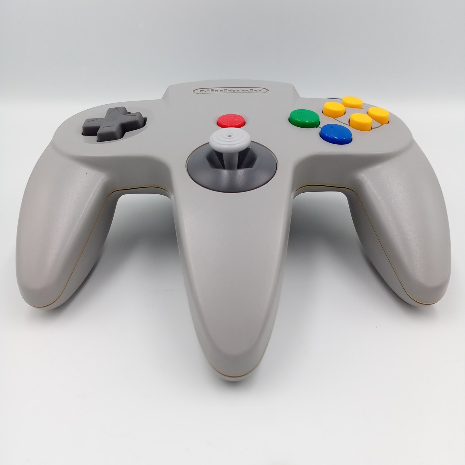 Nintendo 64 Black Console System With Grey Controller & Mario Kart Japan Working