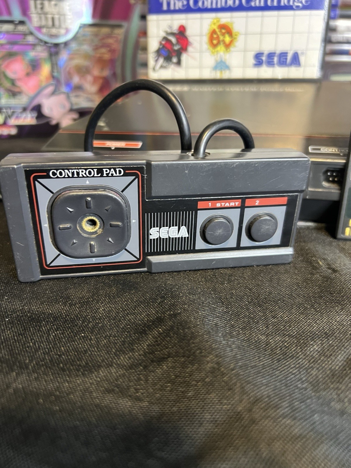 The Sega Base System Console Near Complete With F-16 Fighting Falcon, Hang on