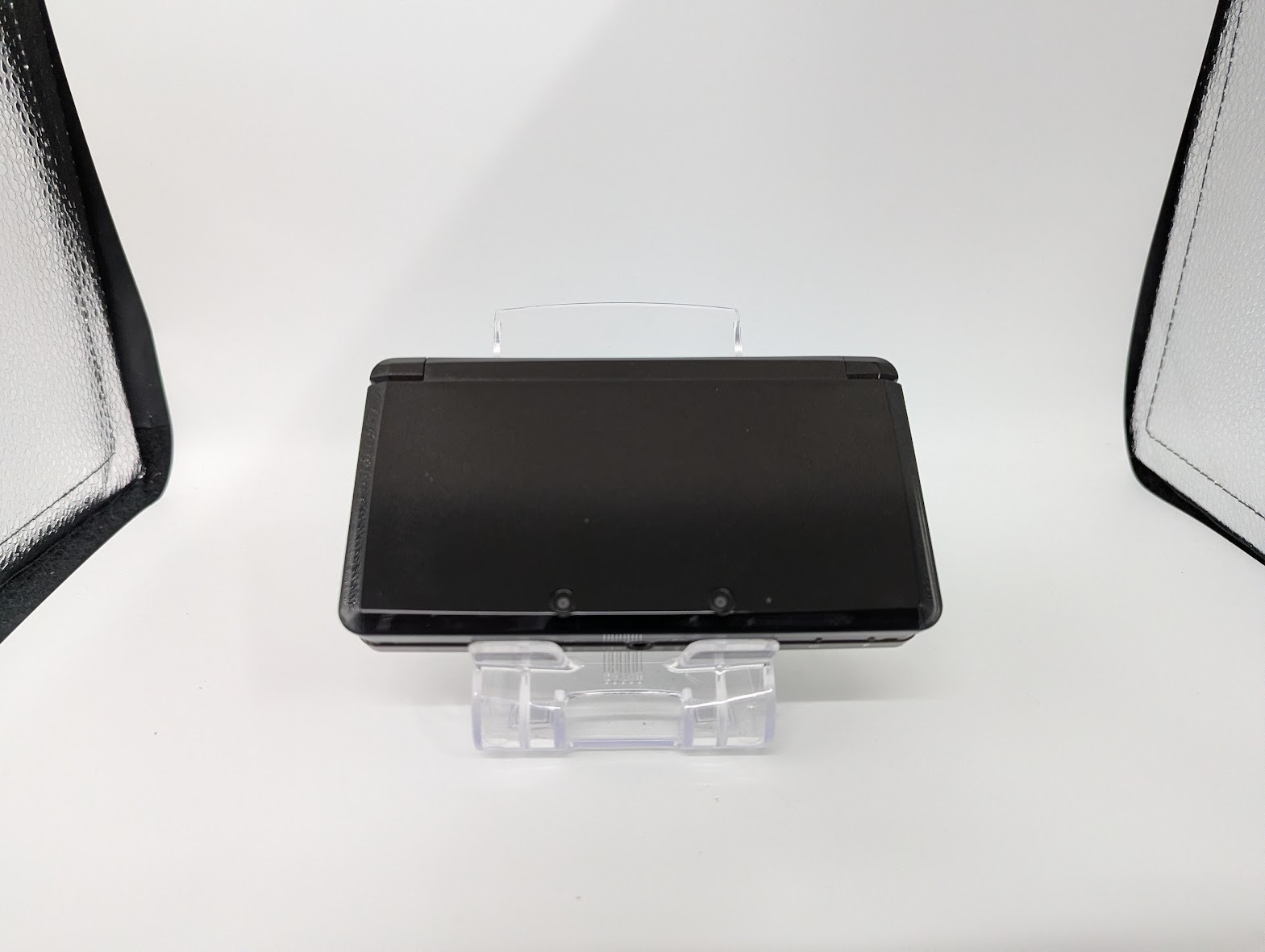 B7125 Nintendo 3DS console Cosmo Black Japan w/ pen box adapter manual fx