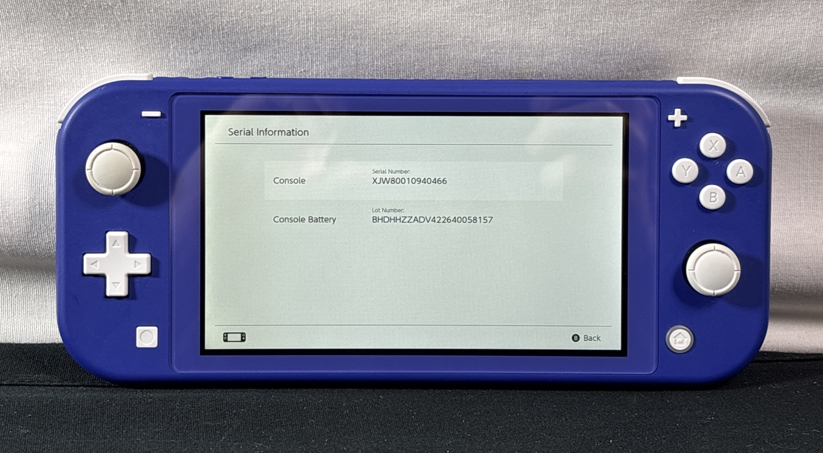 Nintendo Switch Lite Handheld Blue Console – Tested & Working – Console Only