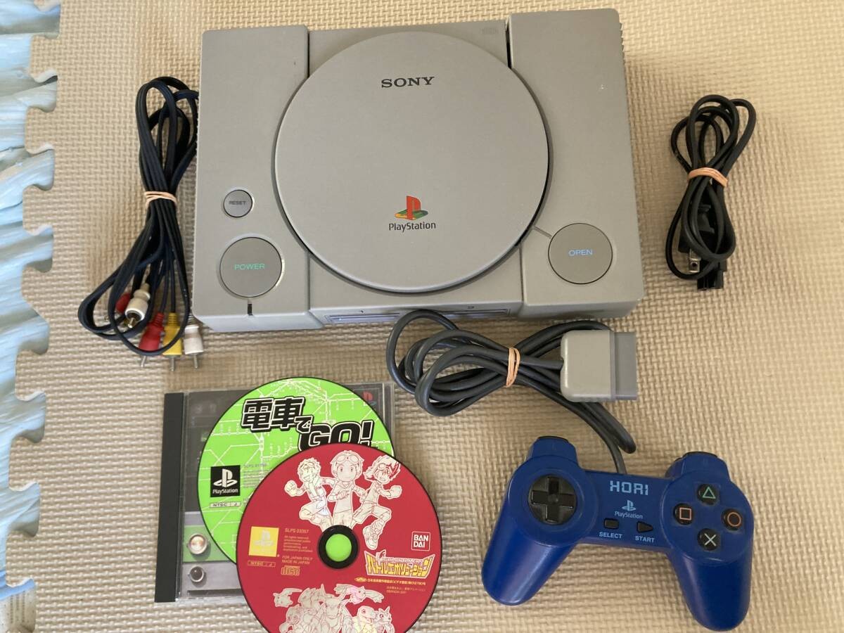 Sony PlayStation PS1 SCPH-1000 Early Model No Copy Protection Tested Japan 40429