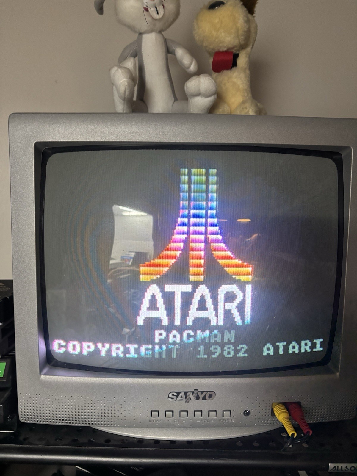 Atari 5200 Console Bundle Lot Tested With All Cables Controller And Game READ