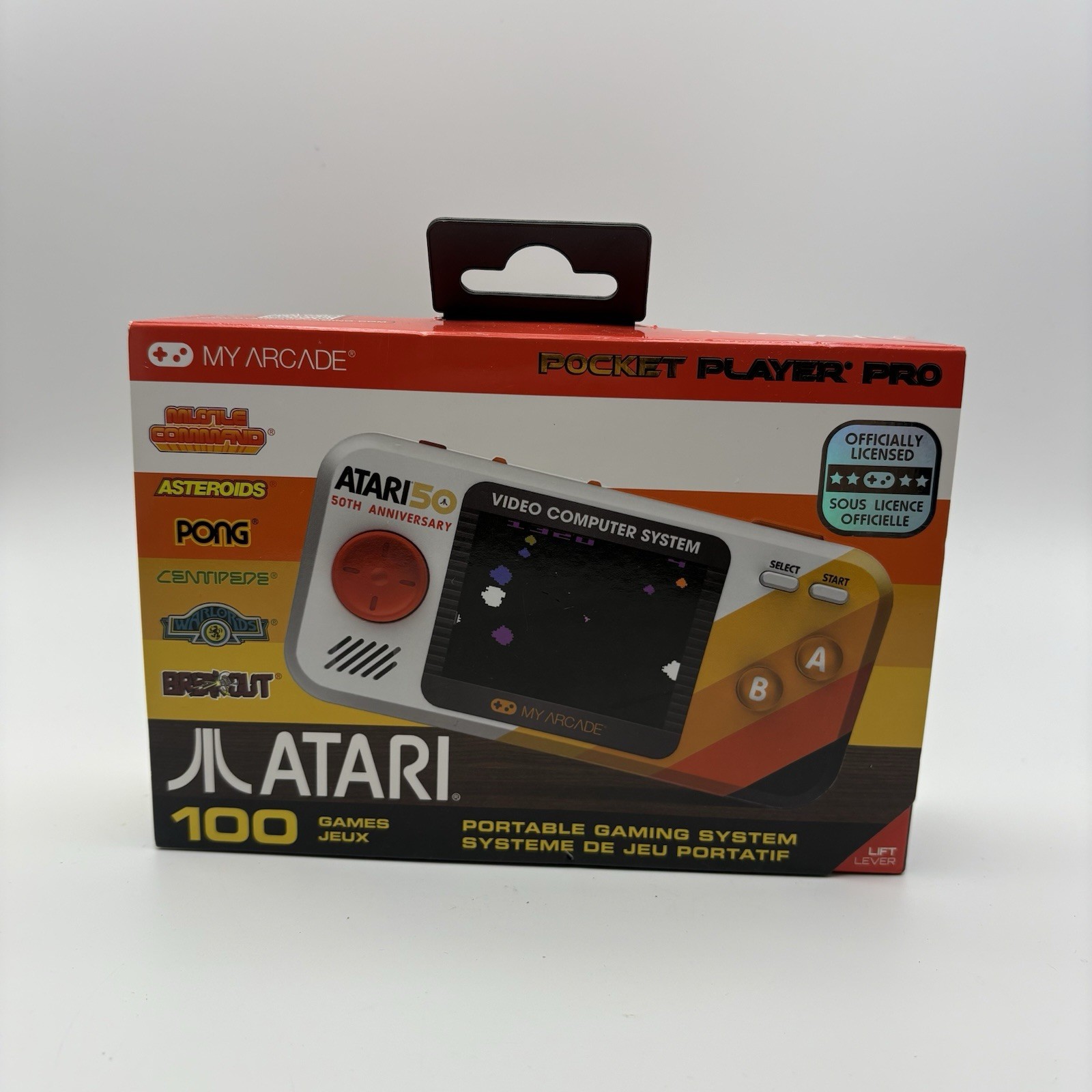 My Arcade Atari Pocket Player Pro: Portable Video Game System 100 Games NEW