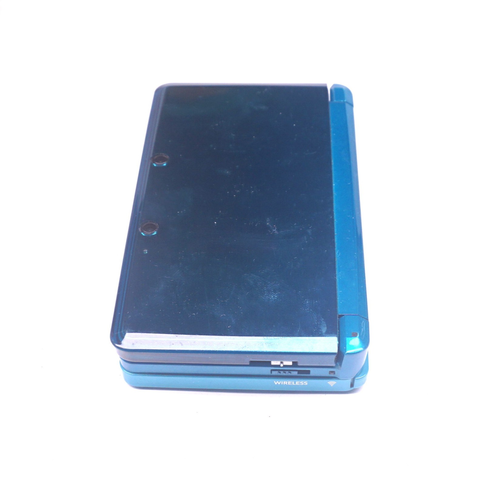 Nintendo 3DS Aqua Blue Handheld Console Original Small Japanese Region Lock